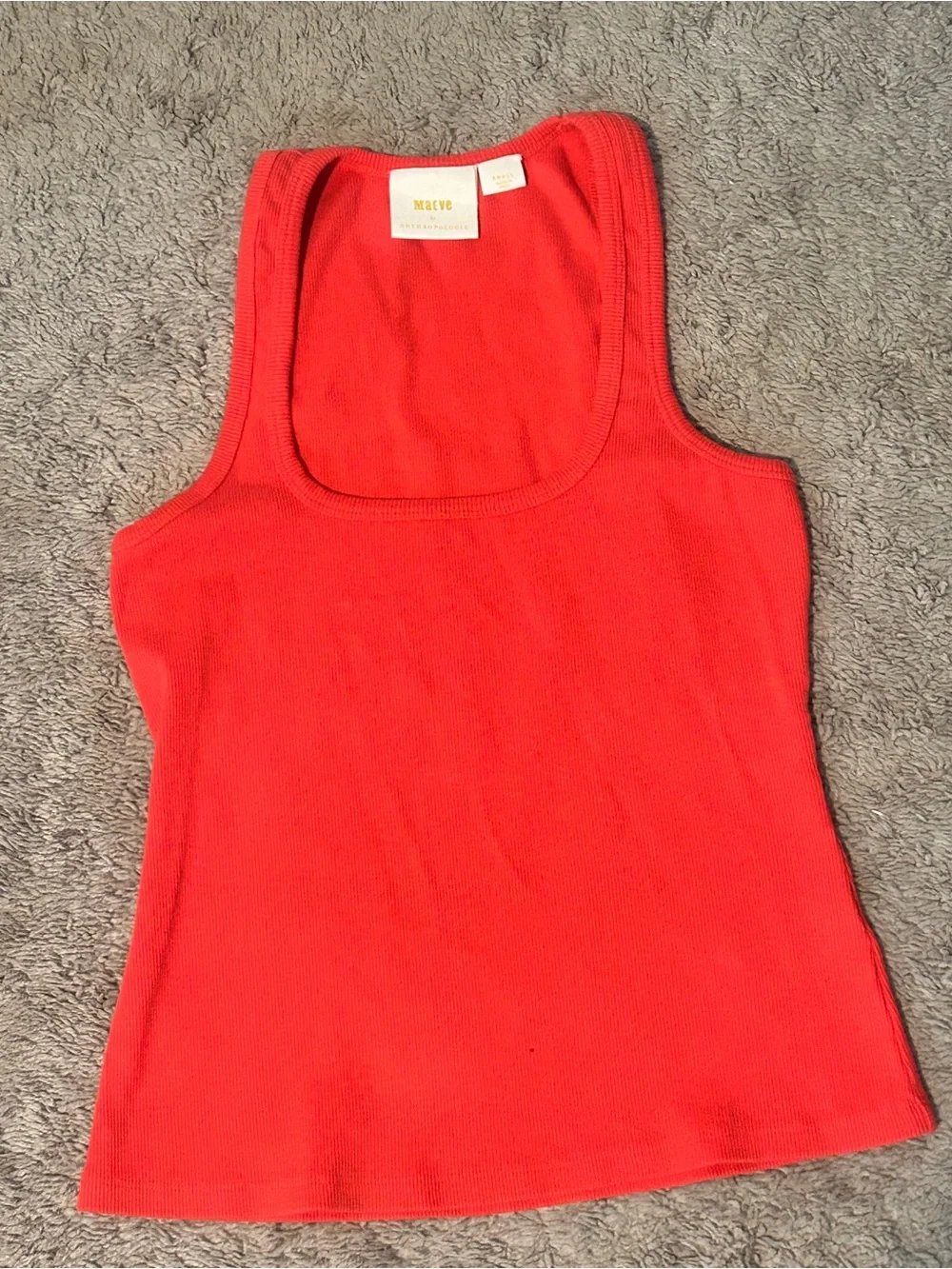 Maeve Racerback Tank Small Ribbed - Picture 2 of 6